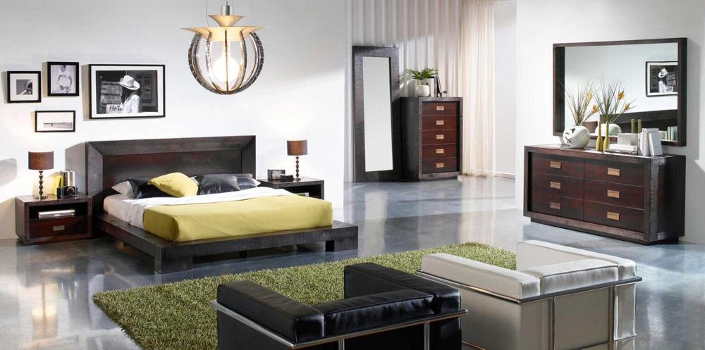 Espejo de pared grande, elegante y resistente | Precioso color espresso