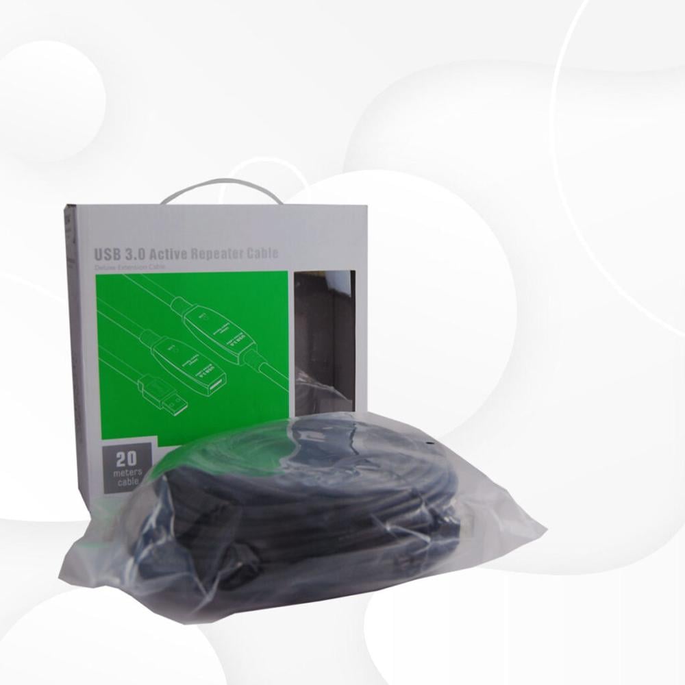 Alargador USB 3.0 de 20m | Cable Repetidor Señal de amplificación Activa