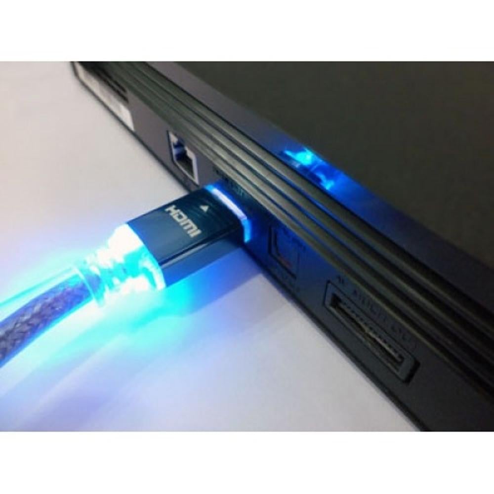 Super Cable HDMI con Ethernet y luz LED